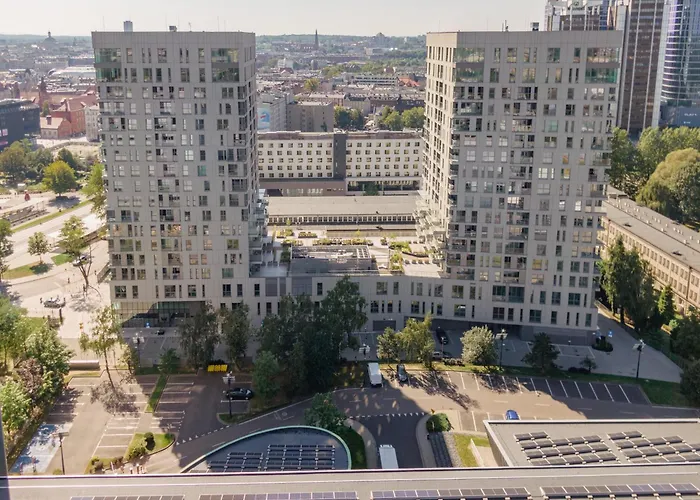 Urban Premium Sokolska 30a Towers No 28, Free Garage, Gym & Sauna, Self Check-in * Katowice